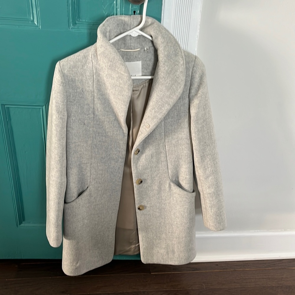 Wilfred grey coat